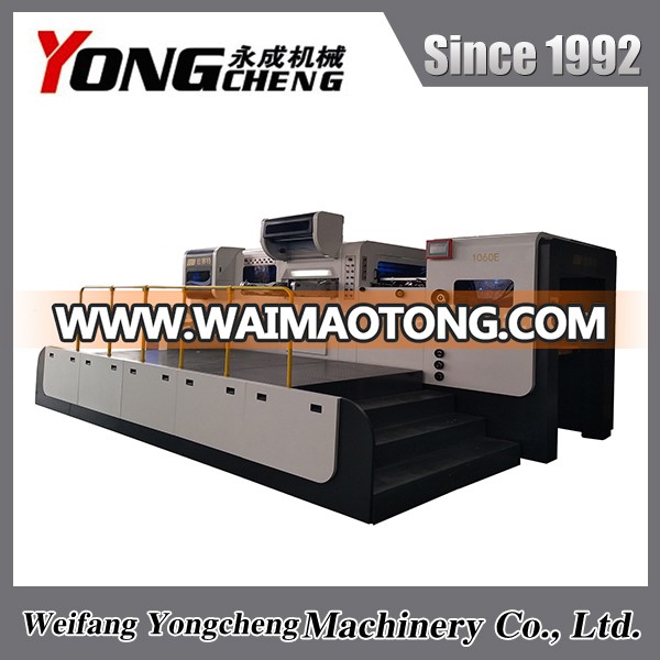 High performance fully automatic flatbed embossing machine OST1060S